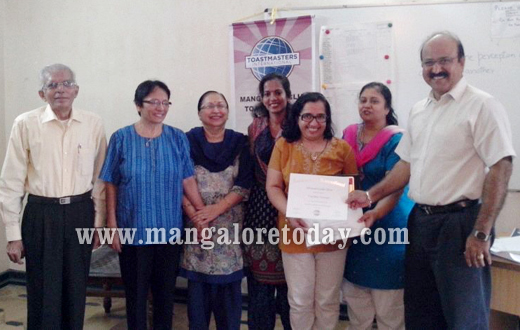 Vina Vaswani bags DTM Award by Toastmasters International